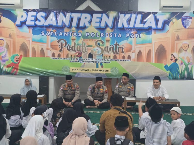 Ramadan 1447 H, Satlantas Polresta Pati Gembleng Bocah Lewat Pesantren Kilat dan Edukasi Tertib Lalu Lintas
