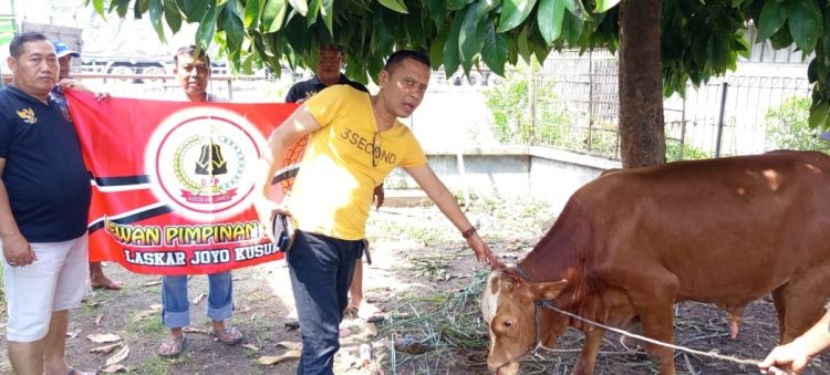 Pererat Silaturahmi, Ketut : Pembagian Ratusan Daging Qurban Disambut Warga