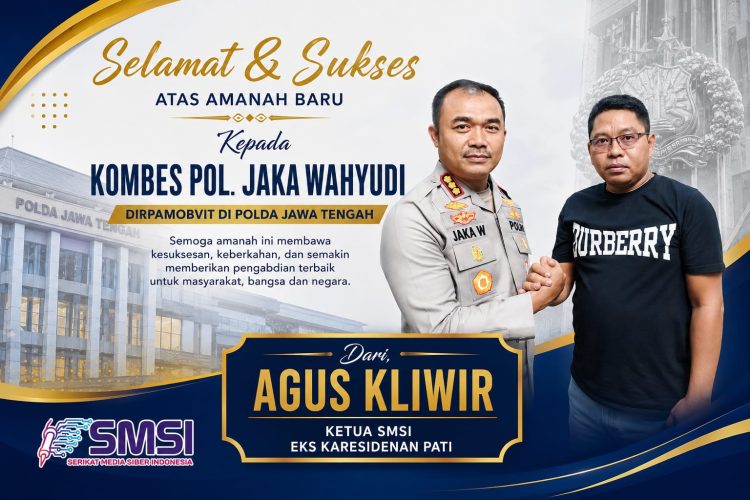 Dari Pati untuk Jateng, Agus Kliwir : Kiprah  Kombes Pol. Jaka Wahyudi Tuai Apresiasi