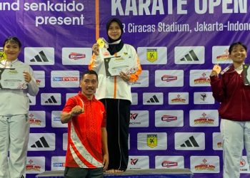Polwan Baharkam Polri Borong Dua Emas di Karate Open Internasional 2026