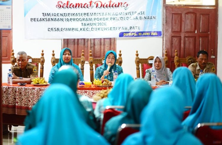 PKK Pati Perkuat Pelaksanaan 10 Program Pokok PKK di Desa Asempapan dan Dumpil