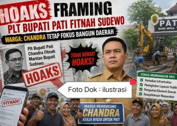 Hoaks Framing Plt Bupati Pati Fitnah Sudewo, Warga : Chandra Tetap Fokus Bangun Daerah