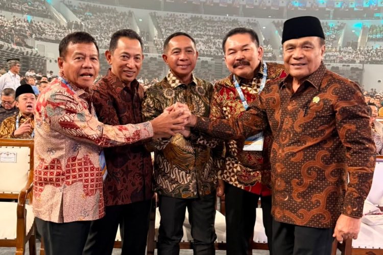 Kekompakan Kapolri, Panglima TNI, Jaksa Agung hingga Kepala BIN Warnai Harkopnas 2026