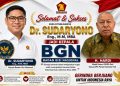 Dr. Sudaryono Eng., M.M, MBA Jadi Kepala BGN, H. Hardi Sampaikan Selamat