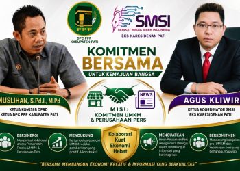 Pati Bergerak! Muslihan dan Agus Kliwir Perkuat Komitmen UMKM dan Dunia Pers