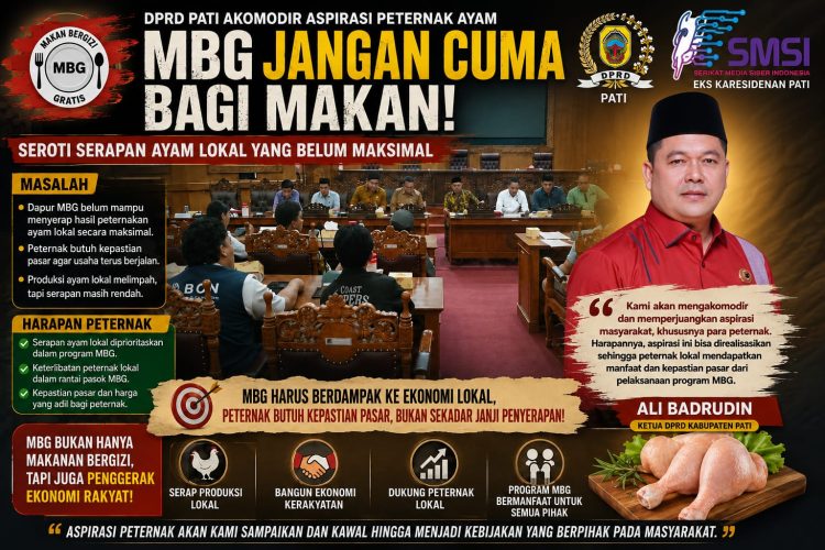 Serapan MBG, Ketua DPRD Desak Produk Lokal Diprioritaskan