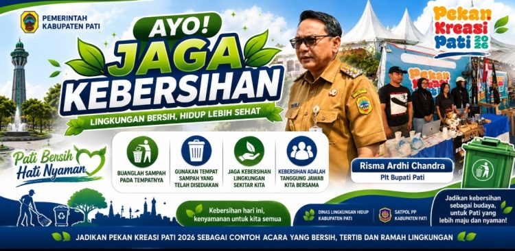 Jaga Kebersihan, Chandra : Pekan Kreasi Harus Tetap Nyaman
