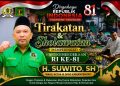 Tirakatan dan Sholawatan Warnai Peringatan HUT RI ke-81 di Kediaman H. Suwito