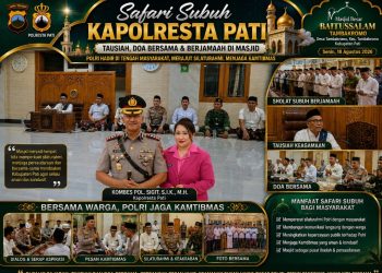 Dari Masjid Menebar Kedamaian, Kapolresta Pati Ajak Masyarakat Menjaga Kamtibmas Wilayah