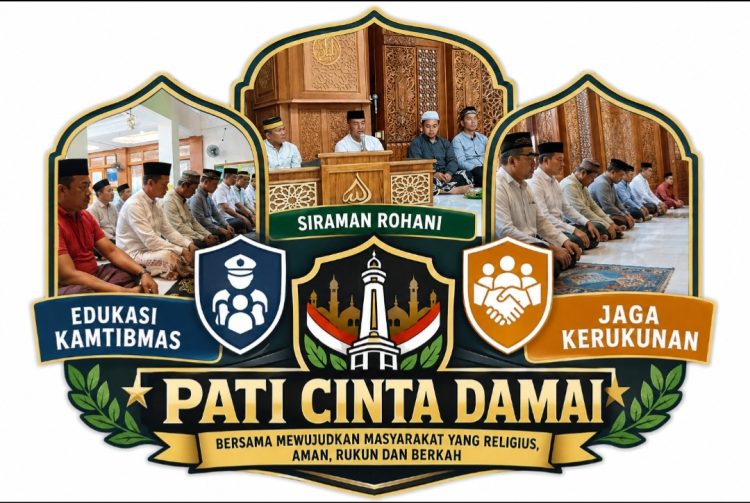 Siraman Rohani, Kapolresta Pati : Bersatu Kerukunan dan Cinta Damai