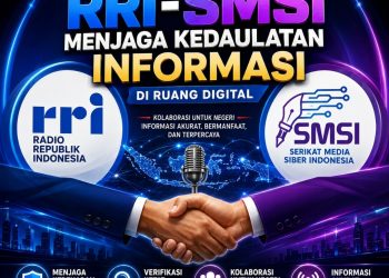 Dorong Kolaborasi RRI-SMSI, Firdaus Tekankan Peran Jurnalis sebagai Penjaga Kebenaran Nasional