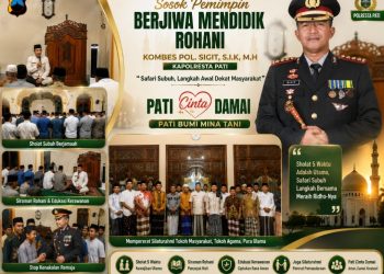 Sosok Pemimpin Berjiwa Mendidik Rohani, Kapolresta Pati Dekat Masyarakat dan Para Ulama