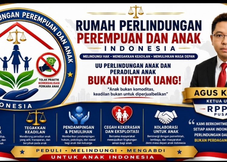 UU Perlindungan Anak Jangan Dijadikan Ladang Uang, RPPAI Soroti Praktik Mencederai Keadilan
