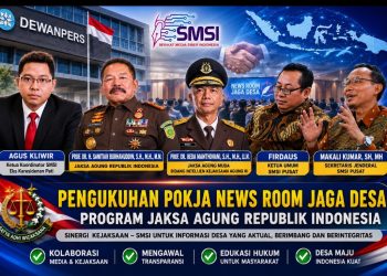 Jaga Desa, SMSI Kukuhkan Lima Provinsi