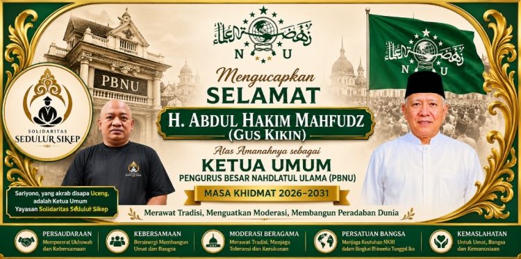 Solidaritas Sedulur Sikep Ucapkan Selamat ke Gus Kikin, Sariyono : Semoga PBNU Makin Kokoh