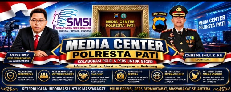 Resmi Dibuka! SMSI Pinta Media Center Polresta Pati Utamakan Perusahaan Pers Berkualitas