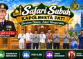 Kapolresta Pati Safari Subuh, Gandeng Ulama dan Tokoh Masyarakat Jaga Kamtibmas