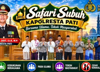 Kapolresta Pati Safari Subuh, Gandeng Ulama dan Tokoh Masyarakat Jaga Kamtibmas