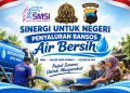 Peduli Warga Terdampak Kekeringan, SMSI dan Dulur Sikep Nyawiji Gandeng Polresta Pati Salurkan Air Bersih