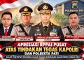 RPPAI Pusat Apresiasi Kapolri dan Polresta Pati, Perkara Dugaan KDRT Naik ke Tahap Tersangka