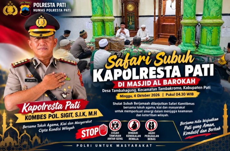 Cegah Tawuran Antar Geng, Kapolresta Pati Gaungkan Stop Kenakalan Remaja