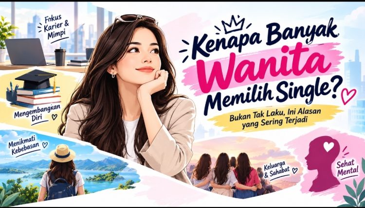 Kenapa Banyak Wanita Memilih Single? Bukan Tak Laku, Ini Alasan yang Sering Terjadi