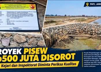 Dugaan Kualitas Tak Sesuai Standar, Proyek PISEW Desa Pecangaan Disorot
