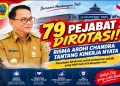 79 Pejabat Dirombak, Plt Bupati Pati Tantang Kinerja Nyata