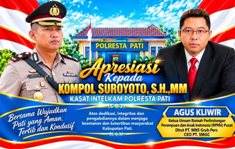 Apresiasi Kompol Suroyoto, Agus Kliwir Dorong Polri Komitmen Kepercayaan Publik
