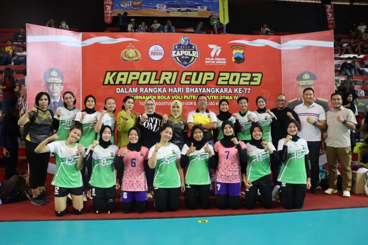 Sengit Pertandingan, Putri Polda DIY Dikalahkan Tim Polda Jatim Skor 3-1