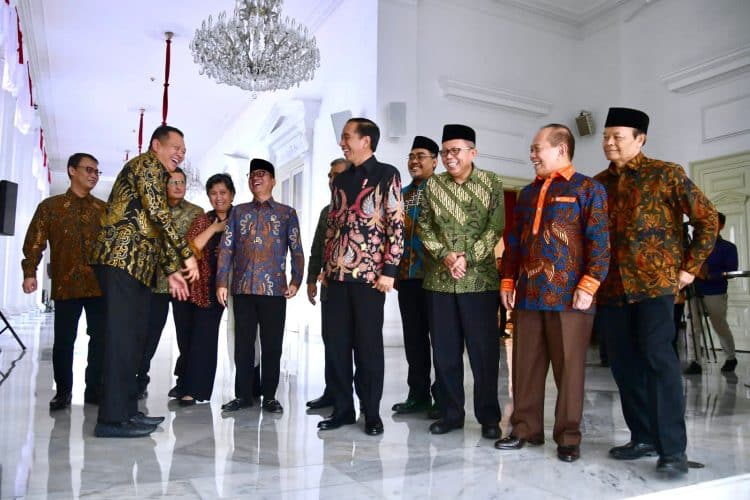 Jelang Pesta Demokrasi, Presiden RI dan Pimpinan MPR Bahas Sidang Tahunan