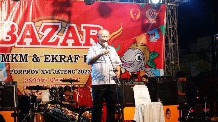Bazar UMKM & Ekraf Pati Ditutup Pj Bupati