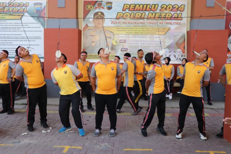 Ajang Silahturahmi, Polres Kudus Gelar Berbagai Lomba