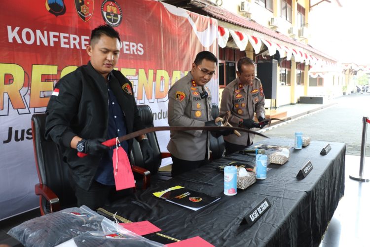 Amankan Dua Pelaku, Polres Kendal Kurang dari 10 Jam