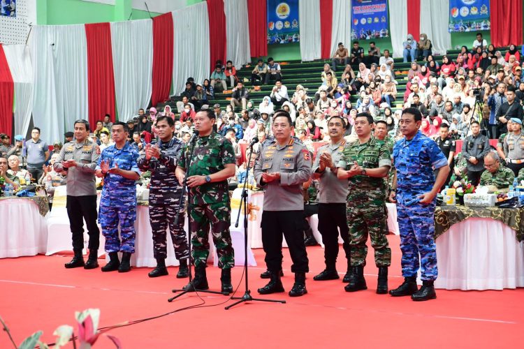 Perwira Tinggi TNI dan Polri Berkumpul Memeriahkan Pengabdian ke 34 Tahun