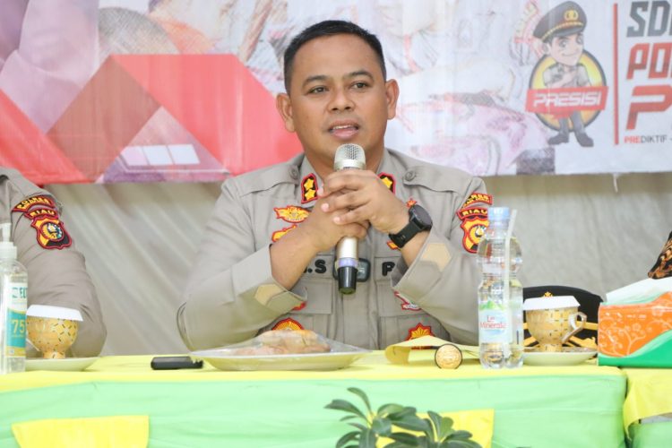 Pelajar SMA N 1 Rambah Apresiasi Kapolres Rohul