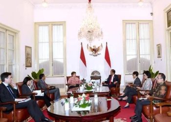 Masalah Situasi Ekonomi Dunia, Presiden RI dan Direktur Pelaksana IMF Lakukan Diskusi Bersama