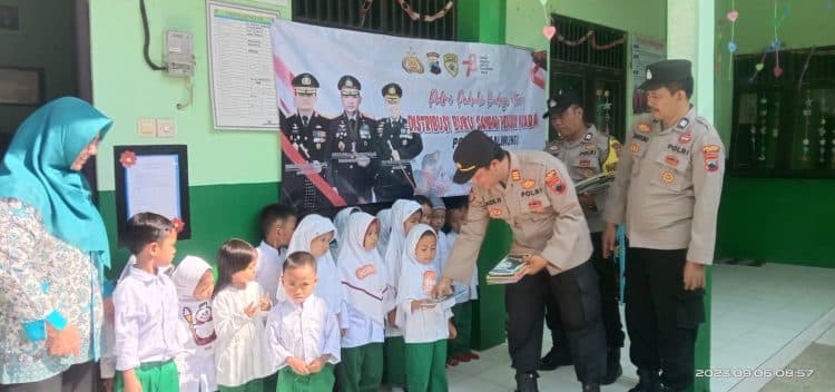 Program ‘’Polri Peduli Budaya Literasi”, Begini kata Kapolres