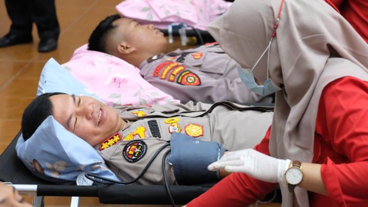 Bakti Sosial Donor Darah Diinisiasi oleh Ditlantas Polda Jateng