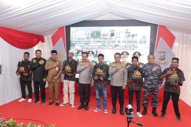 Sumur Bor Selesai, Wakapolri Apresiasi Polda Kalsel dan Istansi Terkait