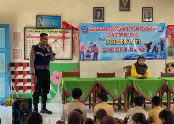 Sosialisasi Anti Bullying dan Kekerasan di SDN Kalidoro