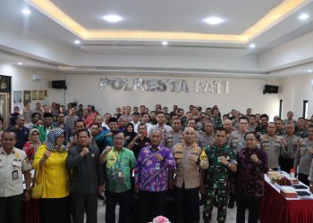 Rakor Lintas Sektoral Jelang Pemilu 2024, Kapolresta Pati Bahas Hal Penting