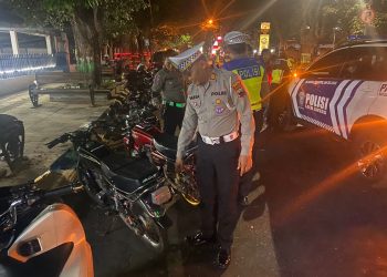Satlantas Polresta Pati Lakukan Antisipasi Kejahatan Jalanan