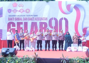 Bakti Sosial dan Kesehatan Digencarkan Alumni AKABRI Lulusan 1990