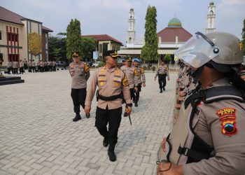 Cek Kesiapan Personil, Kapolresta Pati Turun