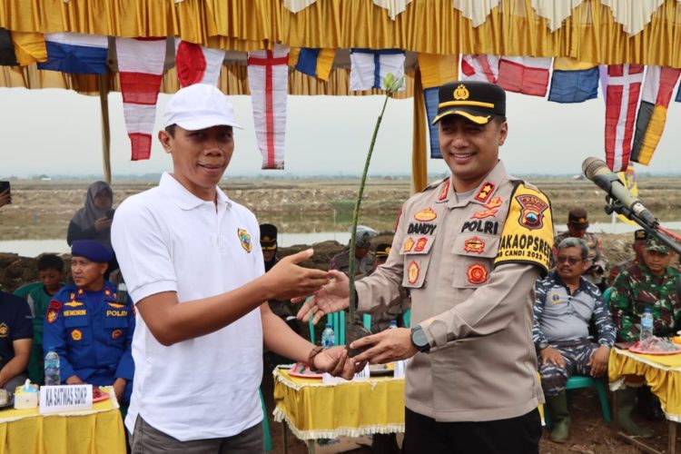 Penanaman Mangrove di Pantai Bulumanis Kidul 