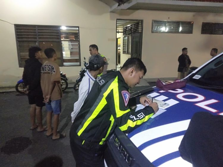 Satlantas Polresta Pati Hadir Antisipasi Pelaku Balap Liar