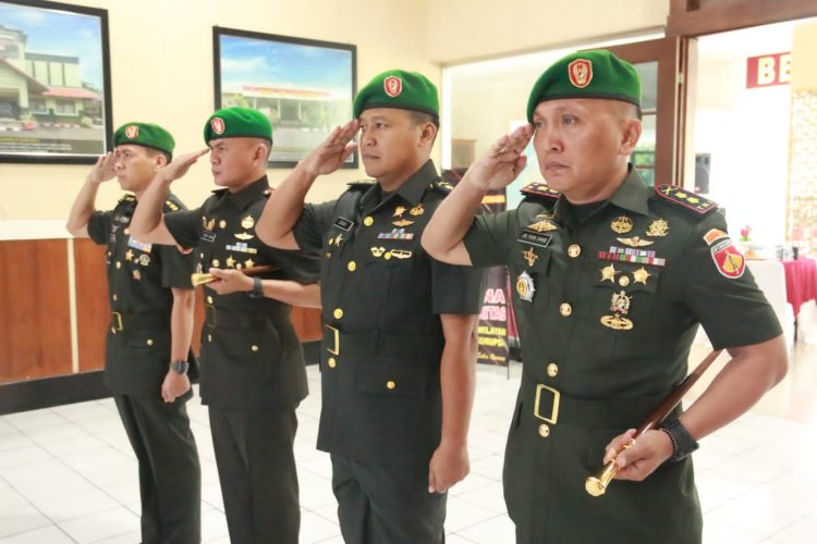 Dua Dandim Sertijab, Ini Lho Pesan Danrem 073/Mkt