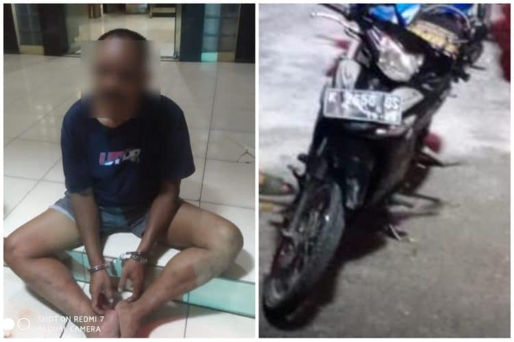 Lagi – Lagi Pencurian Motor Hampir Dimasa, Kini Pelaku Diamankan