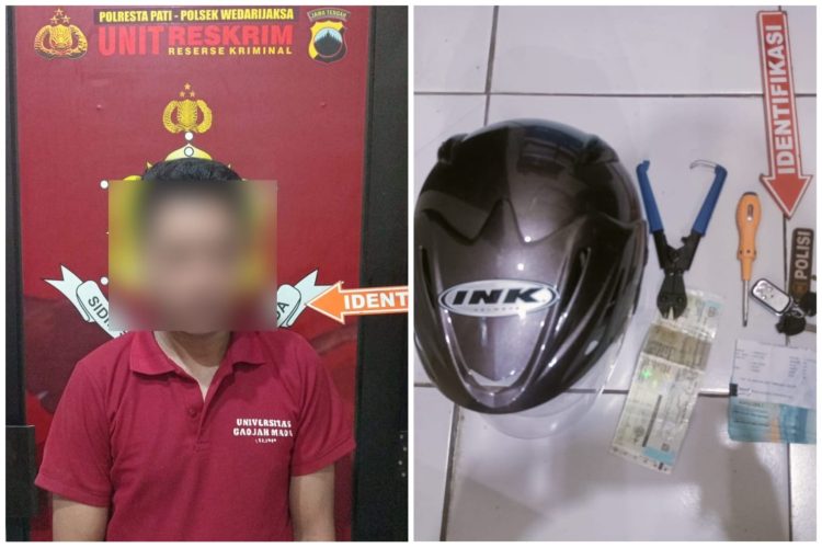 Kotak Amal Masjid Dicuri, Polisi Berhasil Bekuk Pelaku